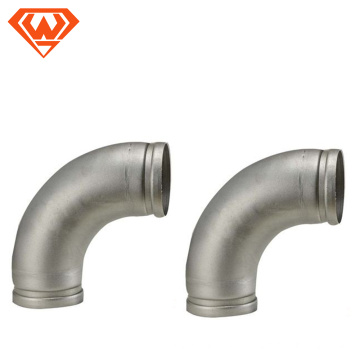 Stainless Steel Grooved 90 degree elbow